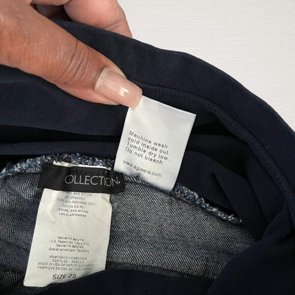 AG Adriano Goldschmied Jeans Maternity 25 Legging Secret Fit Full Belly Panel - Picture 6 of 9